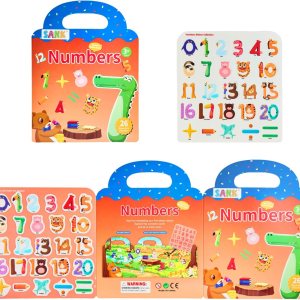 Sank Libro silencioso portátil de gelatina, libro ocupado para niños pequeños, 6 temas de actividades de aprendizaje preescolar, libro silencioso, Sank Libro silencioso portátil de gelatina, libro ocupado para niños pequeños, 6 temas de actividades de aprendizaje preescolar, libro silencioso,