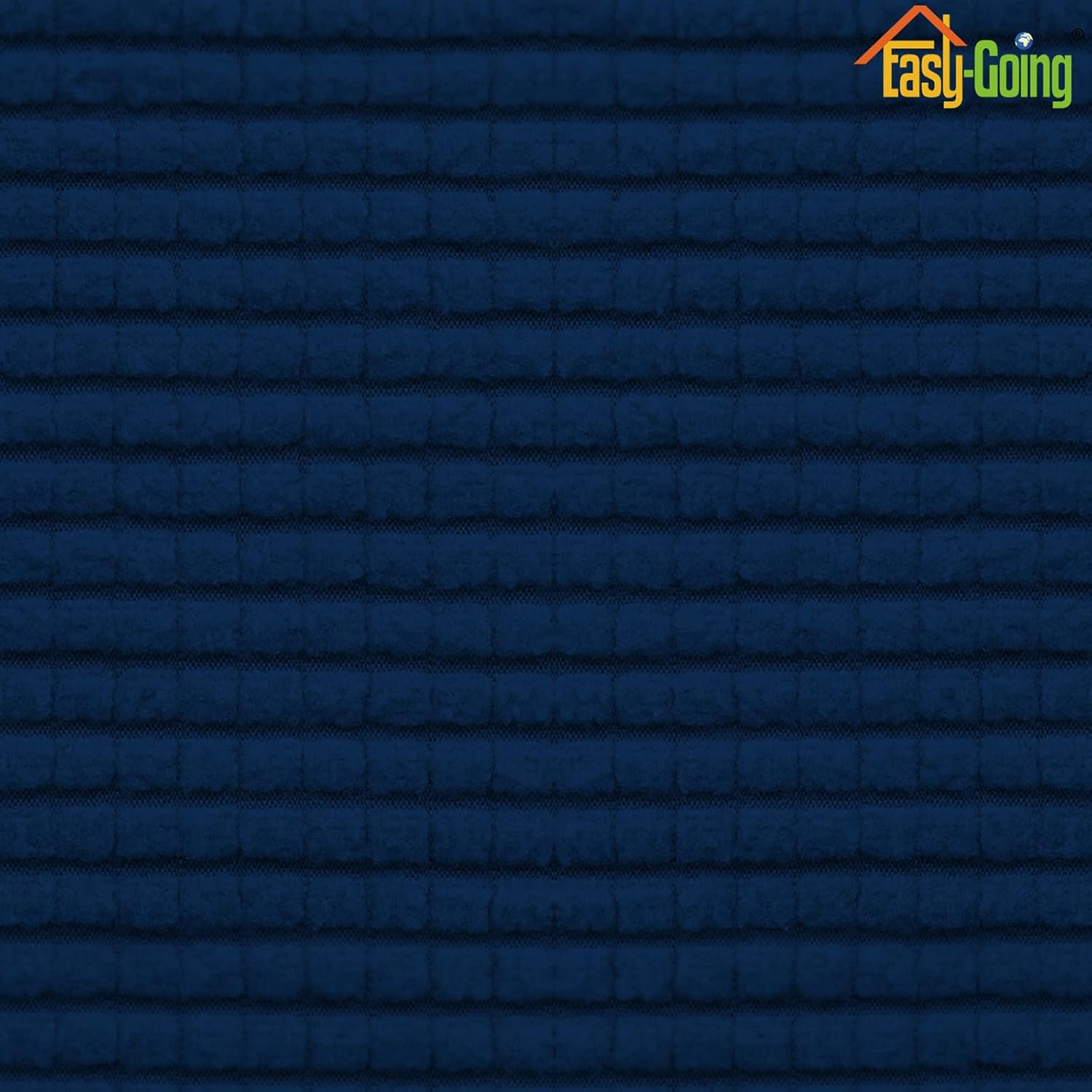Easy-Going Funda otomana cuadrada elástica de 40 x 40 x 15 pulgadas, protector de muebles, funda rectangular suave con parte inferior elástica,