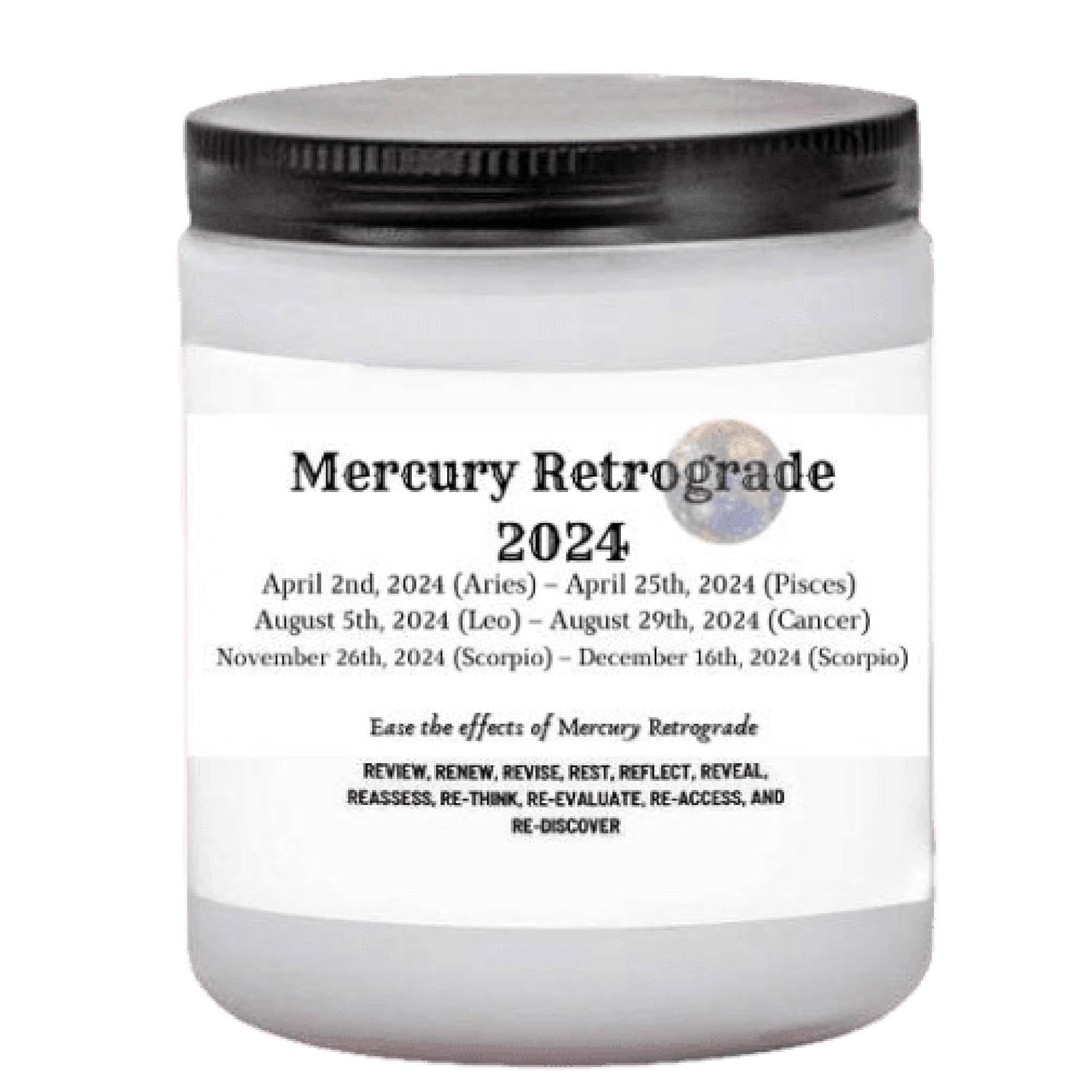 2024 Mercury Retrograde,retrograde candle,mercury in retrograde,mercury in retrograde candle,retrograde gifts,aromatheraphy candle,magnificient
