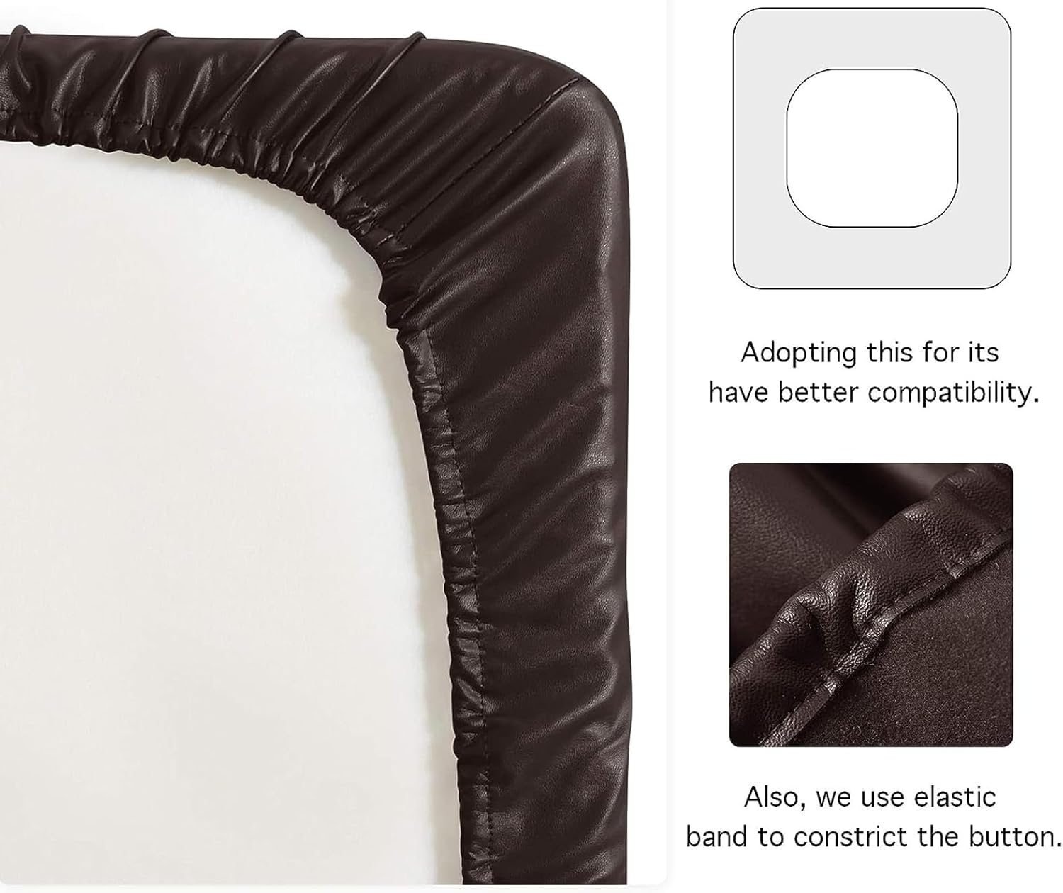 Fundas de cojín de PU RV Dinette, impermeable, funda de cojín para cabina de caravana, fundas de asiento antideslizantes para caravana, funda de
