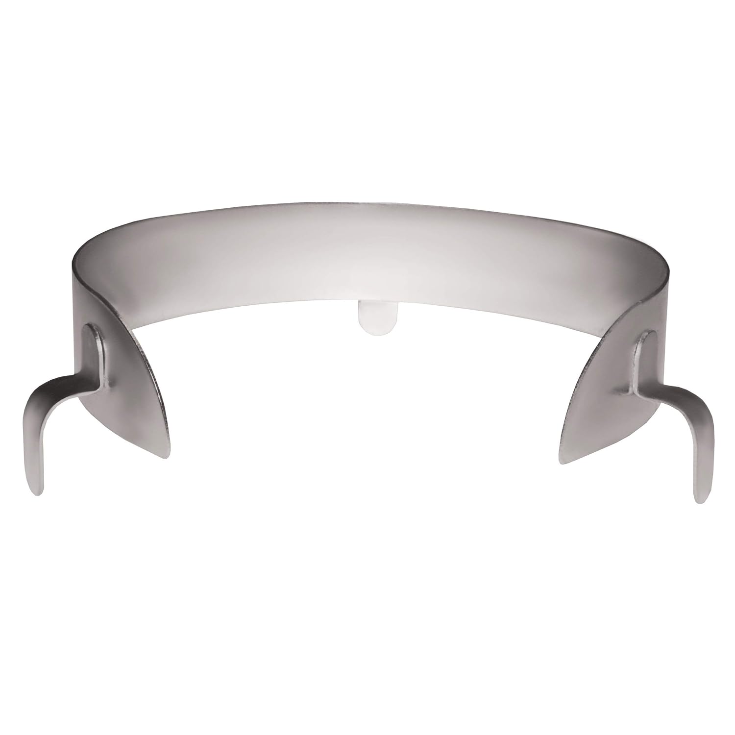Rehabilitation Advantage Protector de alimentos con clip de acero inoxidable, grande