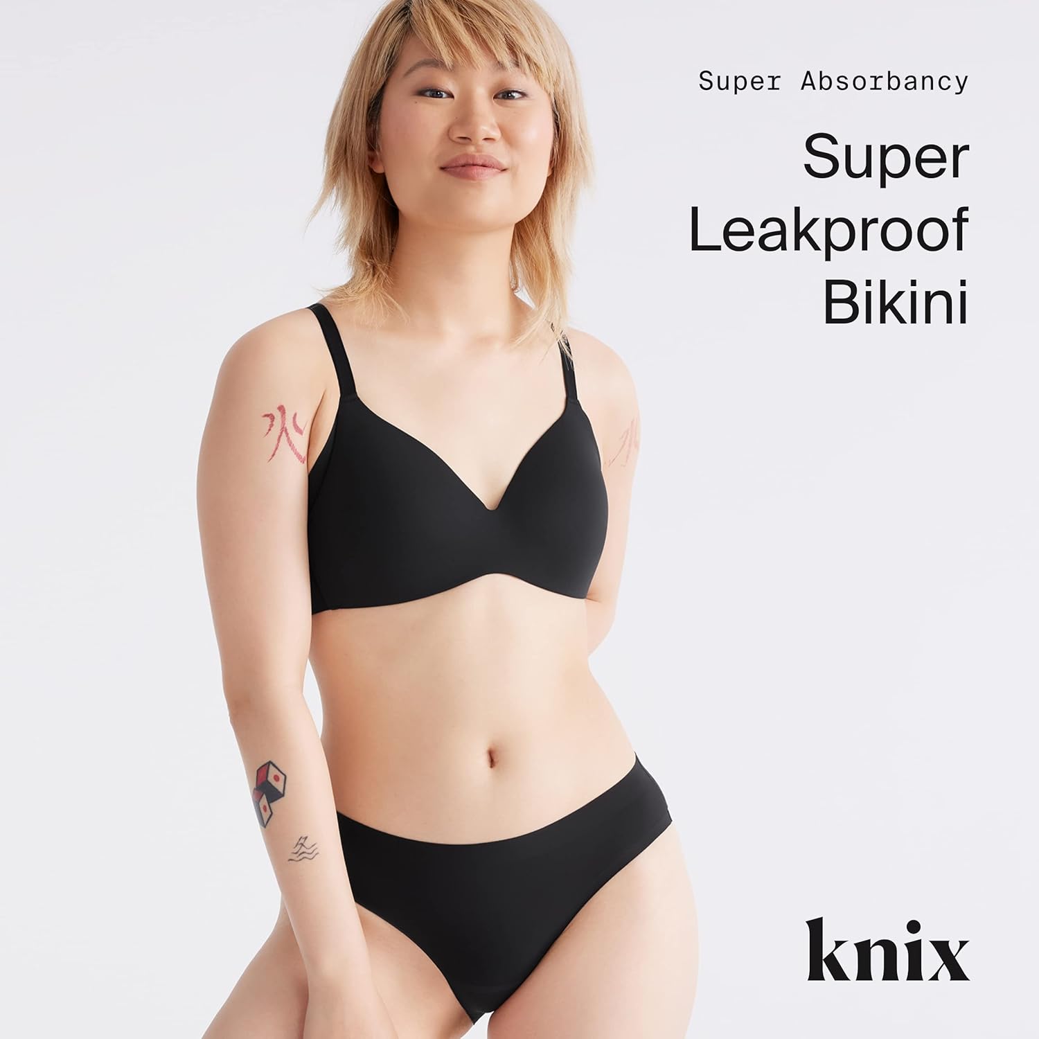 KNIX Bikini súper a prueba de fugas – Ropa interior de época para mujer