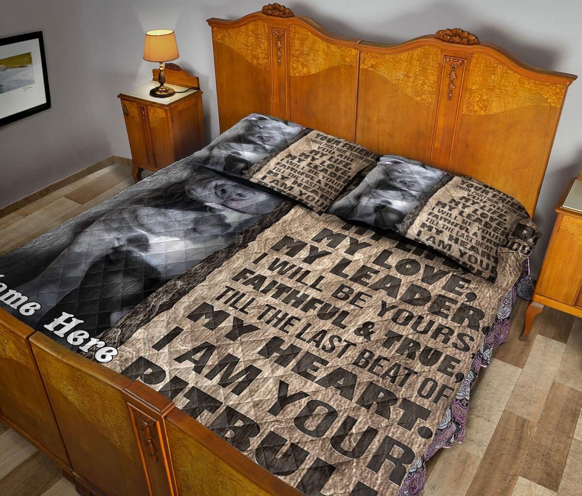 OhaPrints Manta personalizada con nombre y fundas de almohada, juego de ropa de cama y funda de almohada, tamaño King, Queen, doble, individual,