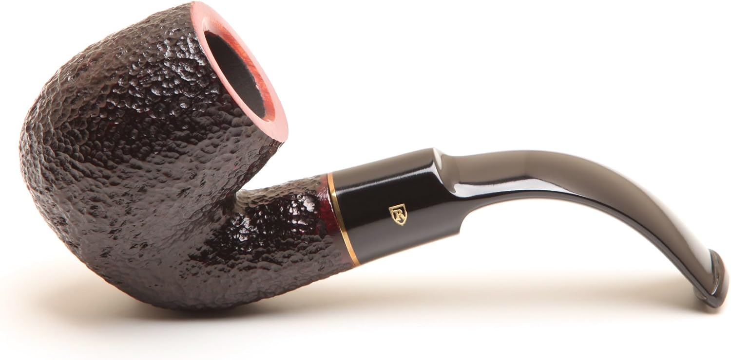 Savinelli Pipa de tabaco Roma 614 Black Stem