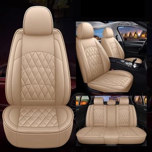 ZEntoy Funda de asiento de automóvil de piel sintética compatible con KIA Rio NIRO Soul Spectra Opirus Sportage Optima Ceed Cerato Forte (color azul ZEntoy Funda de asiento de automóvil de piel sintética compatible con KIA Rio NIRO Soul Spectra Opirus Sportage Optima Ceed Cerato Forte (color azul