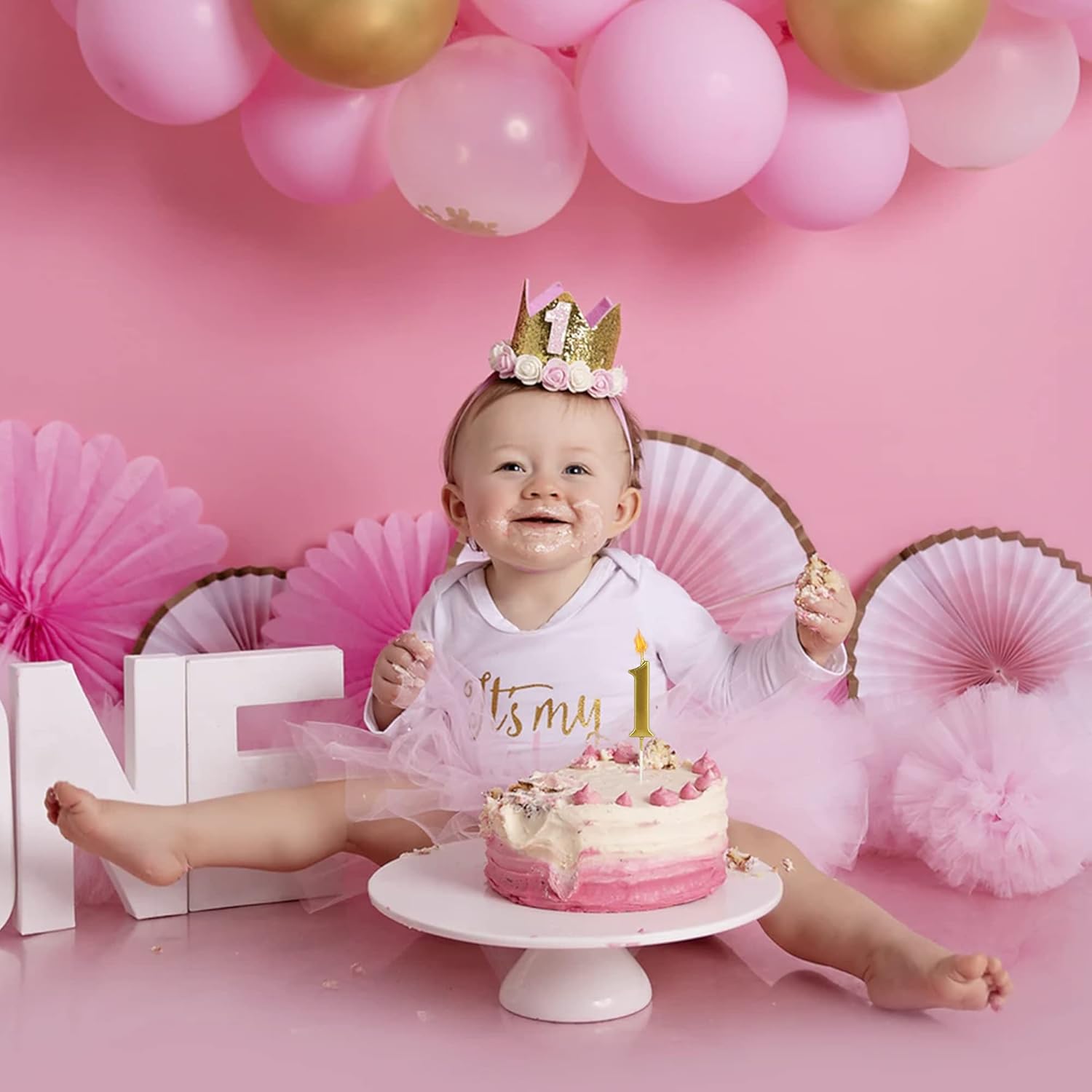 Velas doradas de 70 cumpleaños para pasteles, velas con purpurina número 70 para fiestas, aniversarios, decoración de pasteles para mujeres u hombres