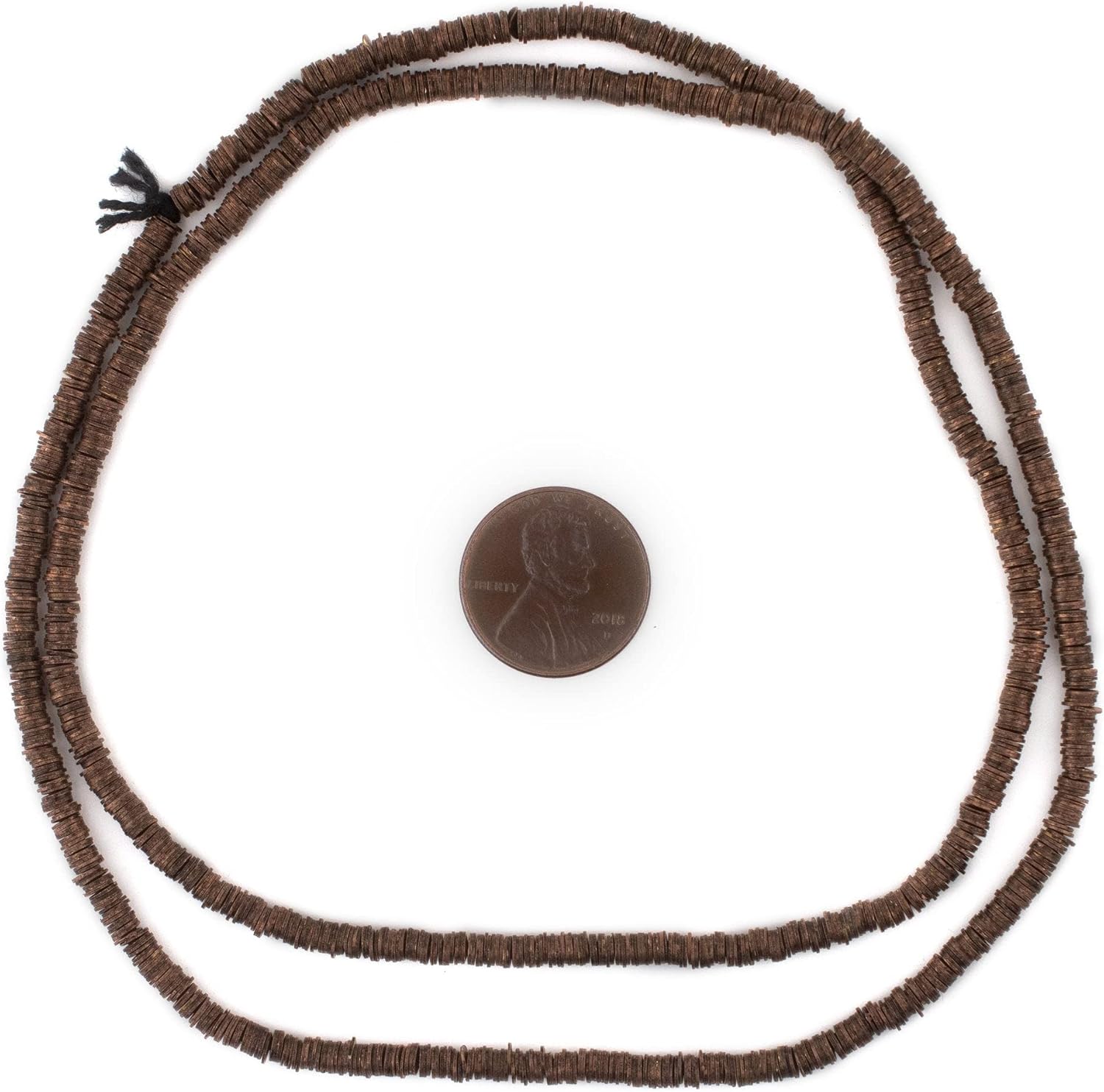 TheBeadChest – Cuentas Heishi de disco de cobre (0.118 in)