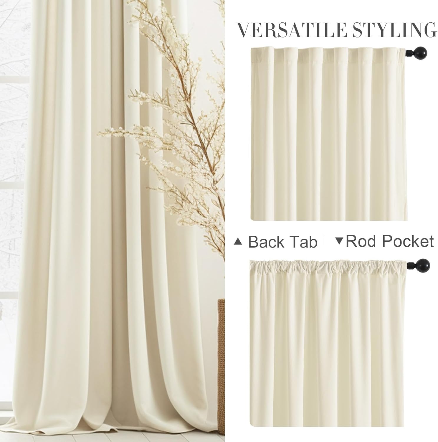 jinchan – Cortina extralarga y elegante de terciopelo que filtra la luz, para dormitorio y sala de estar, cortinas de privacidad a la moda,