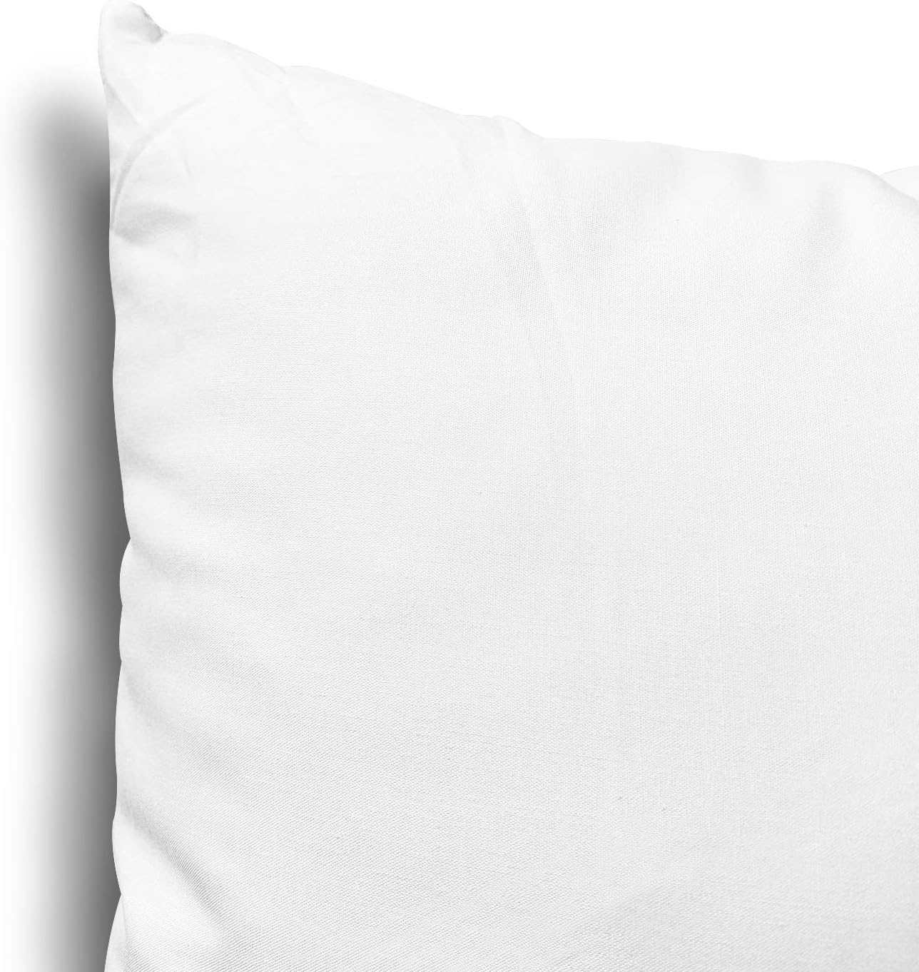 EDOW- Almohada de poliéster suave y ligera, almohada para decoración, relleno para funda, lavable a máquina