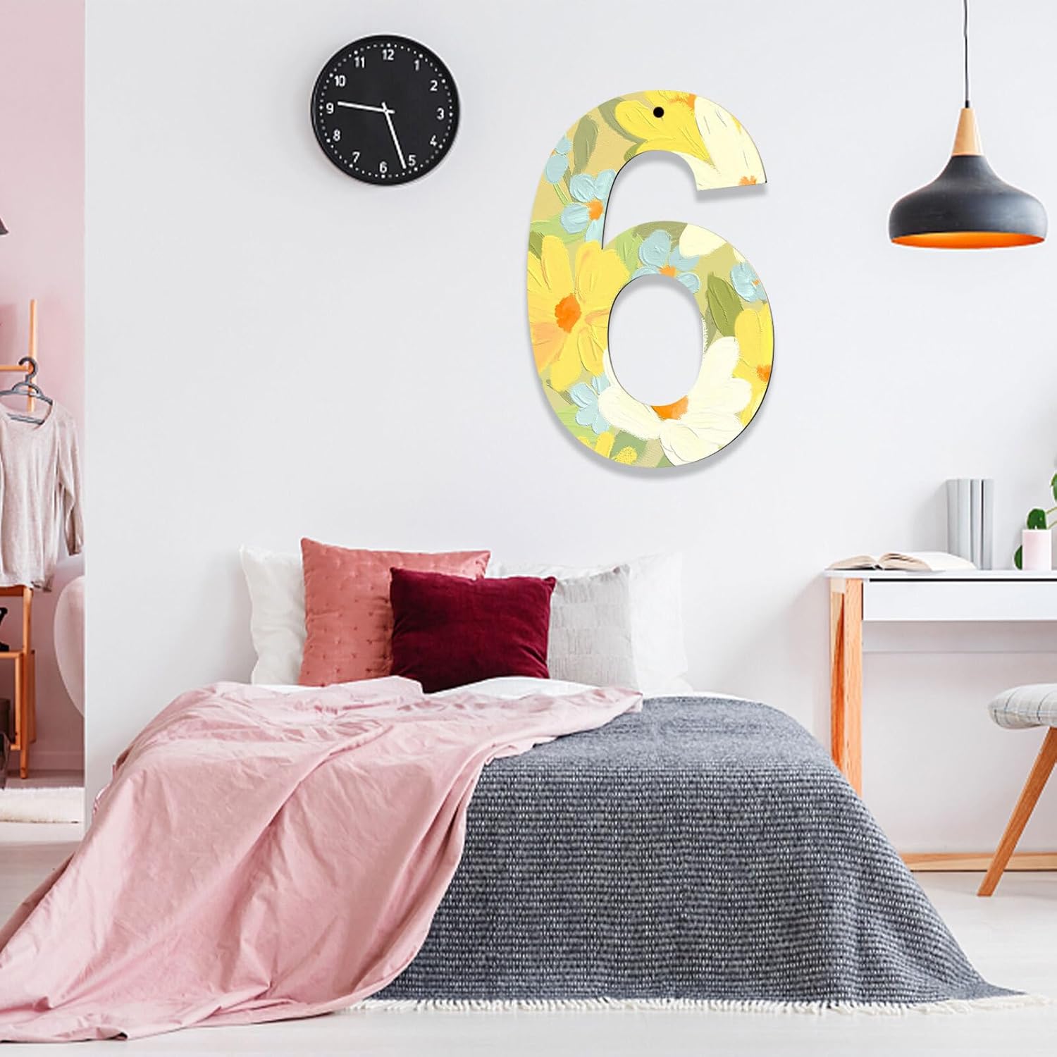 5ARTH Número 8 de madera de 17 pulgadas, números de madera sin terminar en blanco para decoración de paredes, fiesta de cumpleaños, decoración de