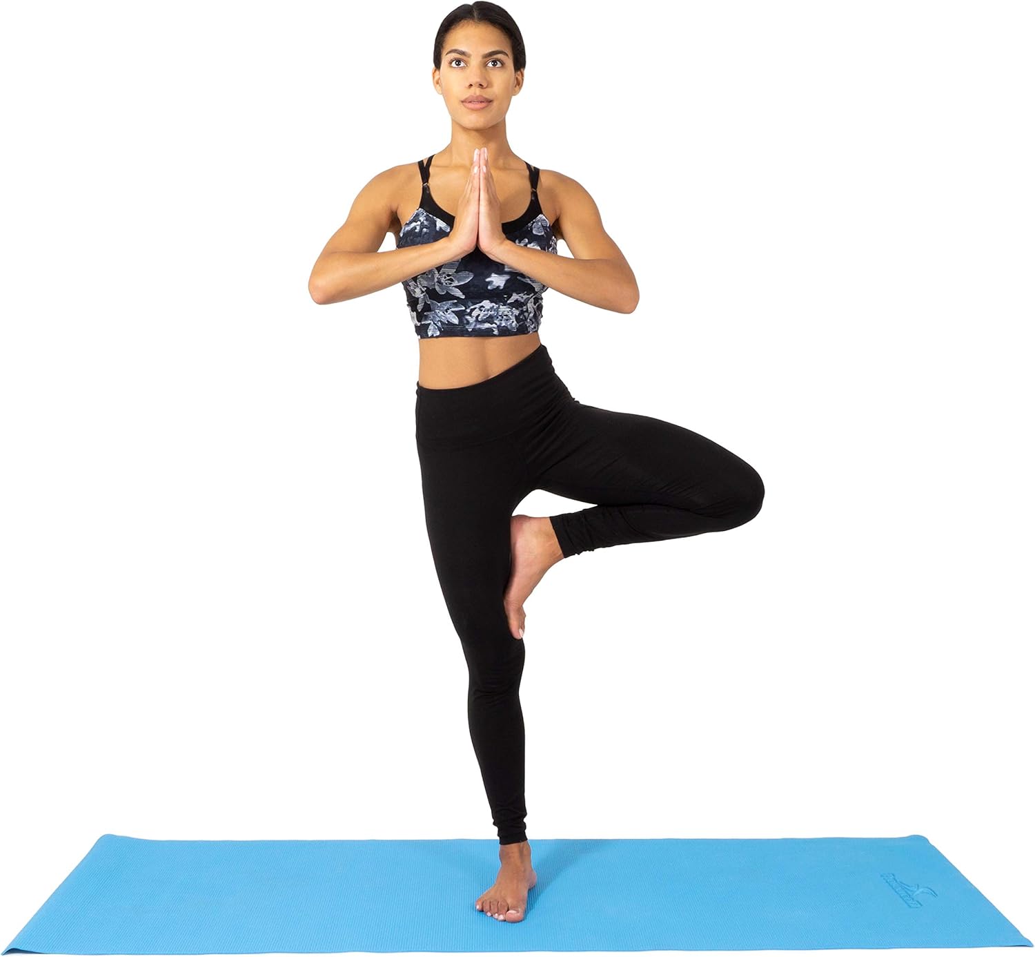 Prosource Fit Classic – Tapete de yoga de 18 pulgadas de grosor, extra largo de 72 pulgadas, ligero, con agarre antideslizante para yoga, pilates,