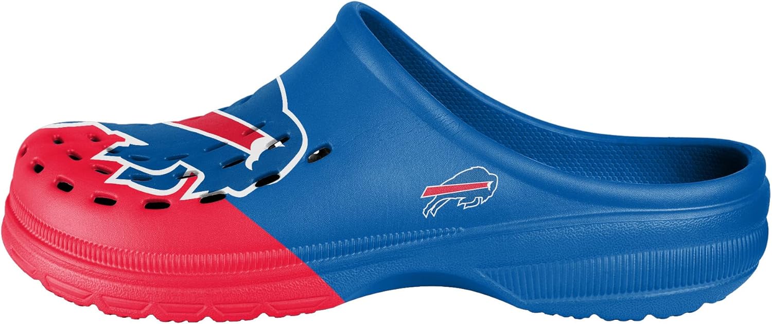 FOCO – Sandalias de agua de jardín con logotipo de equipo de la NFL, para hombre