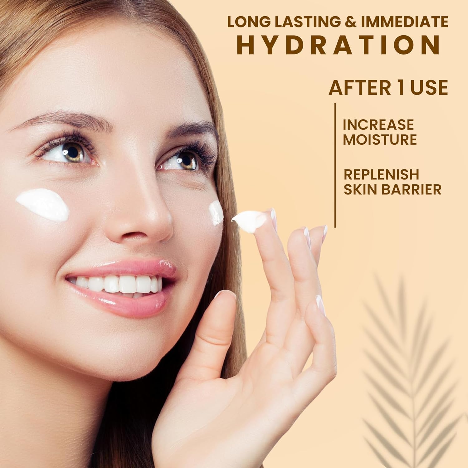 Hidratante facial hidratante diario, crema de día y noche con ácido hialurónico, vitamina E y C, humectante facial hidratante para hombres y