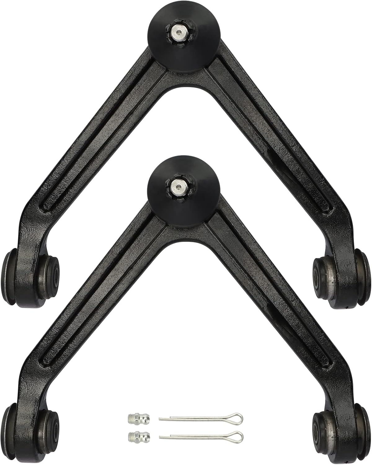 Brazos de control superiores delanteros 4WD + rótulas inferiores, barras estabilizadoras exteriores 2002 2003 2004 2005 para Dodge Ram 1500 Brazos