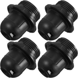 OSALADI 4 unids lámpara de escritorio lámpara de araña titular de la lámpara enchufe de luz enchufe E27 base de luz adaptador bombilla enchufe E27 OSALADI 4 unids lámpara de escritorio lámpara de araña titular de la lámpara enchufe de luz enchufe E27 base de luz adaptador bombilla enchufe E27