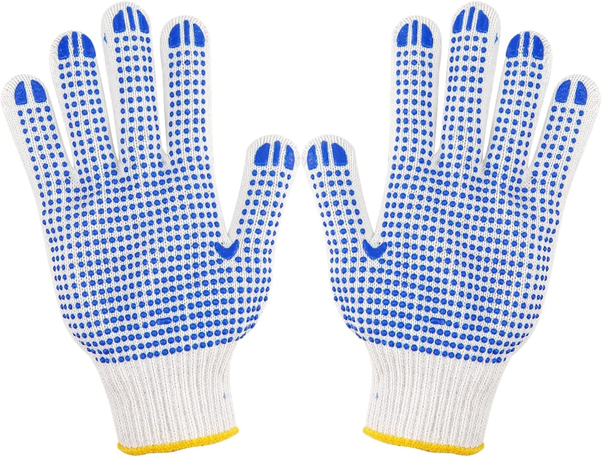 Guantes antimordeduras para animales pequeños, azul, unisex, 13cm5in