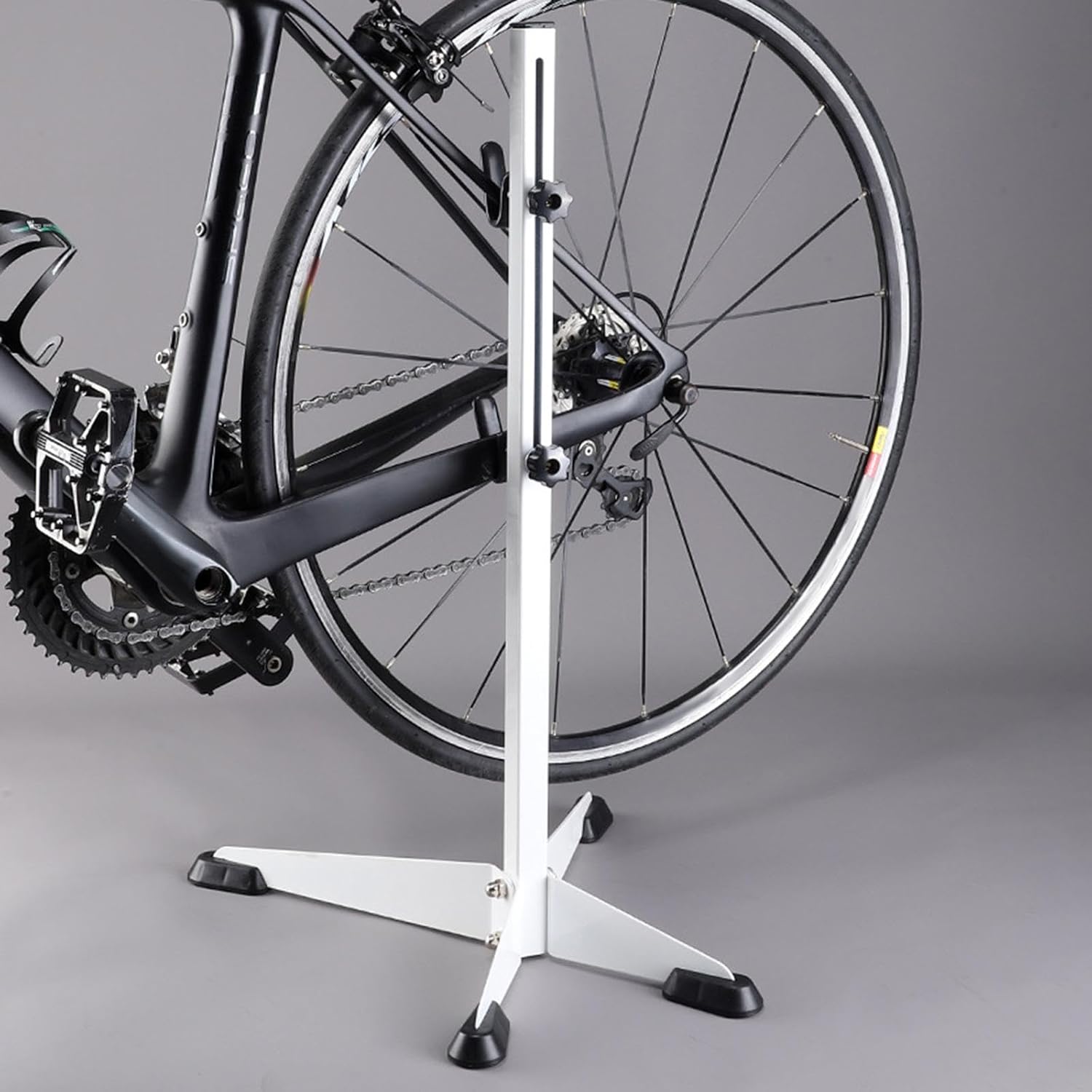 kowaku Soporte de reparación de bicicletas, soporte de trabajo para estacionamiento, antideslizante, multifuncional, ajuste de altura para
