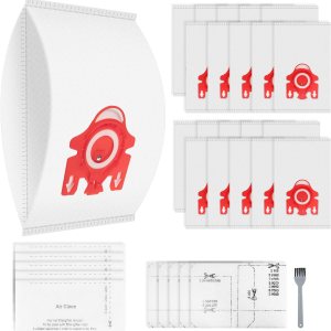 Paquete de 20 bolsas de repuesto 3D Airclean GN para aspiradora Miele Classic C1 Complete C1 C2 C3 S227 S240 S400 S8 S5 S2 Series con 5 filtros de Paquete de 20 bolsas de repuesto 3D Airclean GN para aspiradora Miele Classic C1 Complete C1 C2 C3 S227 S240 S400 S8 S5 S2 Series con 5 filtros de