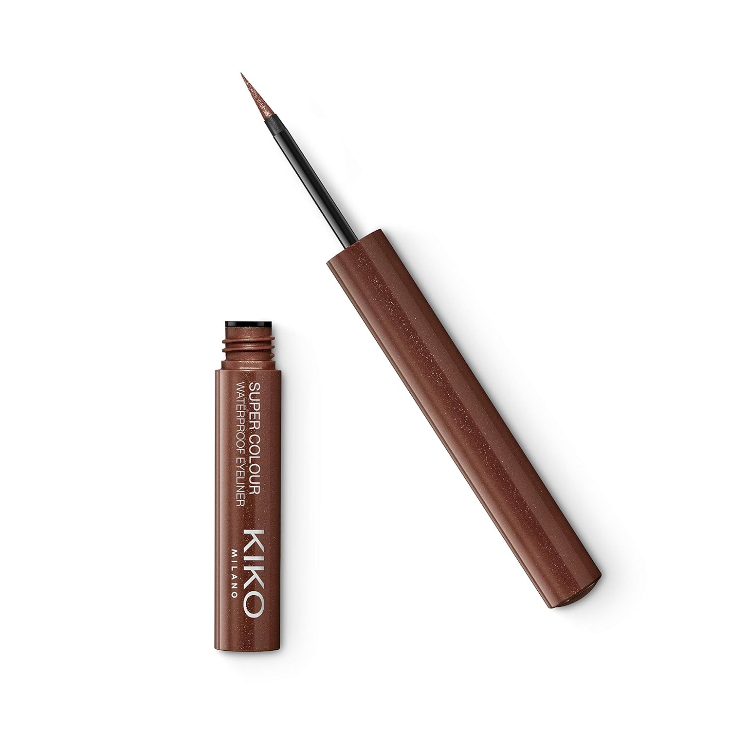 Kiko Milano New Super Colour Waterproof Eyeliner 08  Delineador líquido colorido resistente al agua de alta cobertura