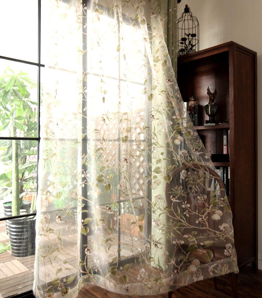 Cenefa de cascada con diseño floral de chenilla para dormitorio, cocina, cuentas de lujo, cortinas de ventana rosadas para sala de estar, 1 panel