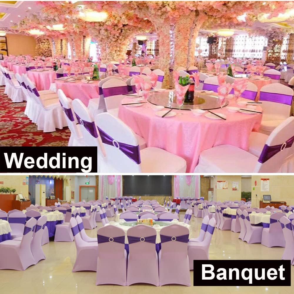 50 bandas de silla verde salvia para ceremonia de boda, bandas elásticas para sillas para fiestas, banquetes, temas, hoteles, restaurantes, eventos,