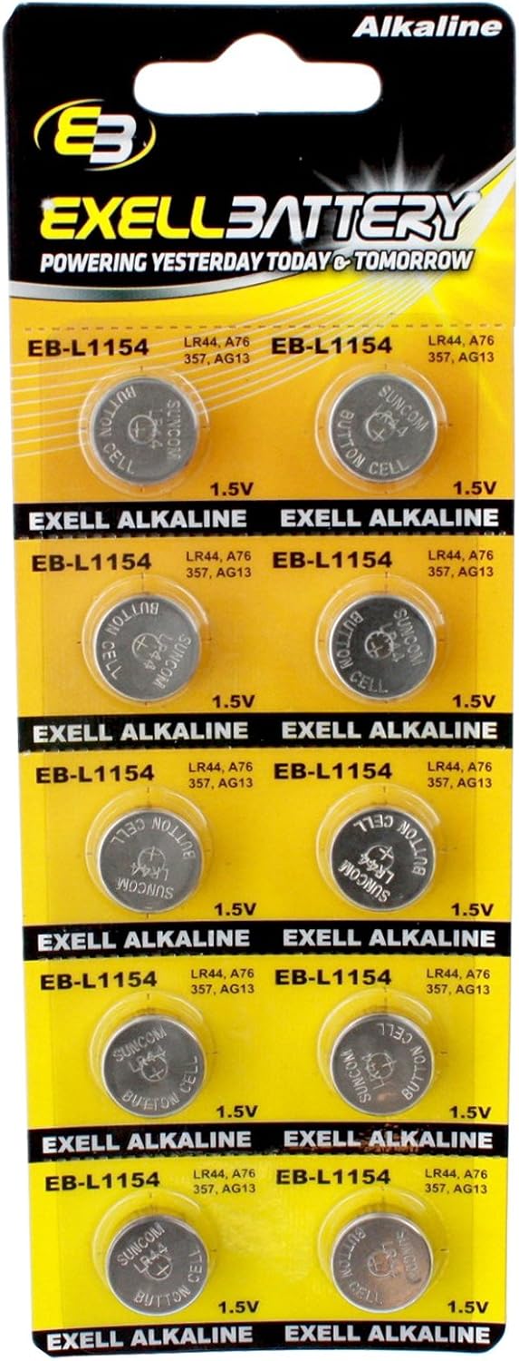 Kit de baterías esenciales de 51 piezas L626 L921 L1154 L754 L1131 y abridor de reloj