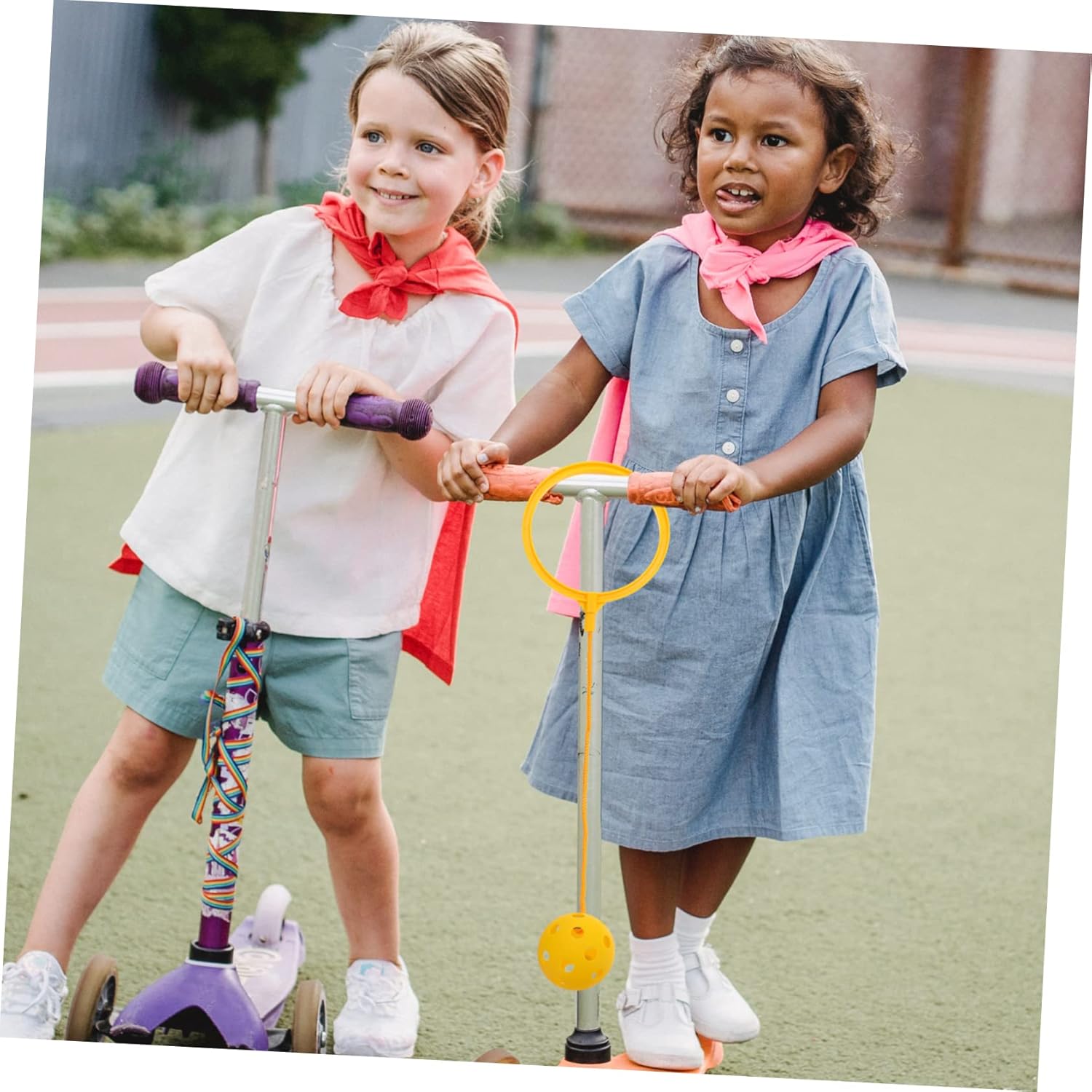 BESPORTBLE Bola que rebota para niños, anillo de juguetes deportivos para niños, cuerda de saltar para interiores, juguetes para niños