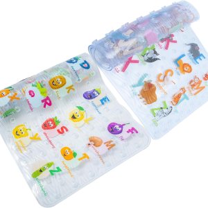 Tapetes de baño para niños pequeños, antideslizantes, de dibujos animados, grandes, antideslizantes, para suelo, 35 x 15, lavables a máquina, tamaño Tapetes de baño para niños pequeños, antideslizantes, de dibujos animados, grandes, antideslizantes, para suelo, 35 x 15, lavables a máquina, tamaño