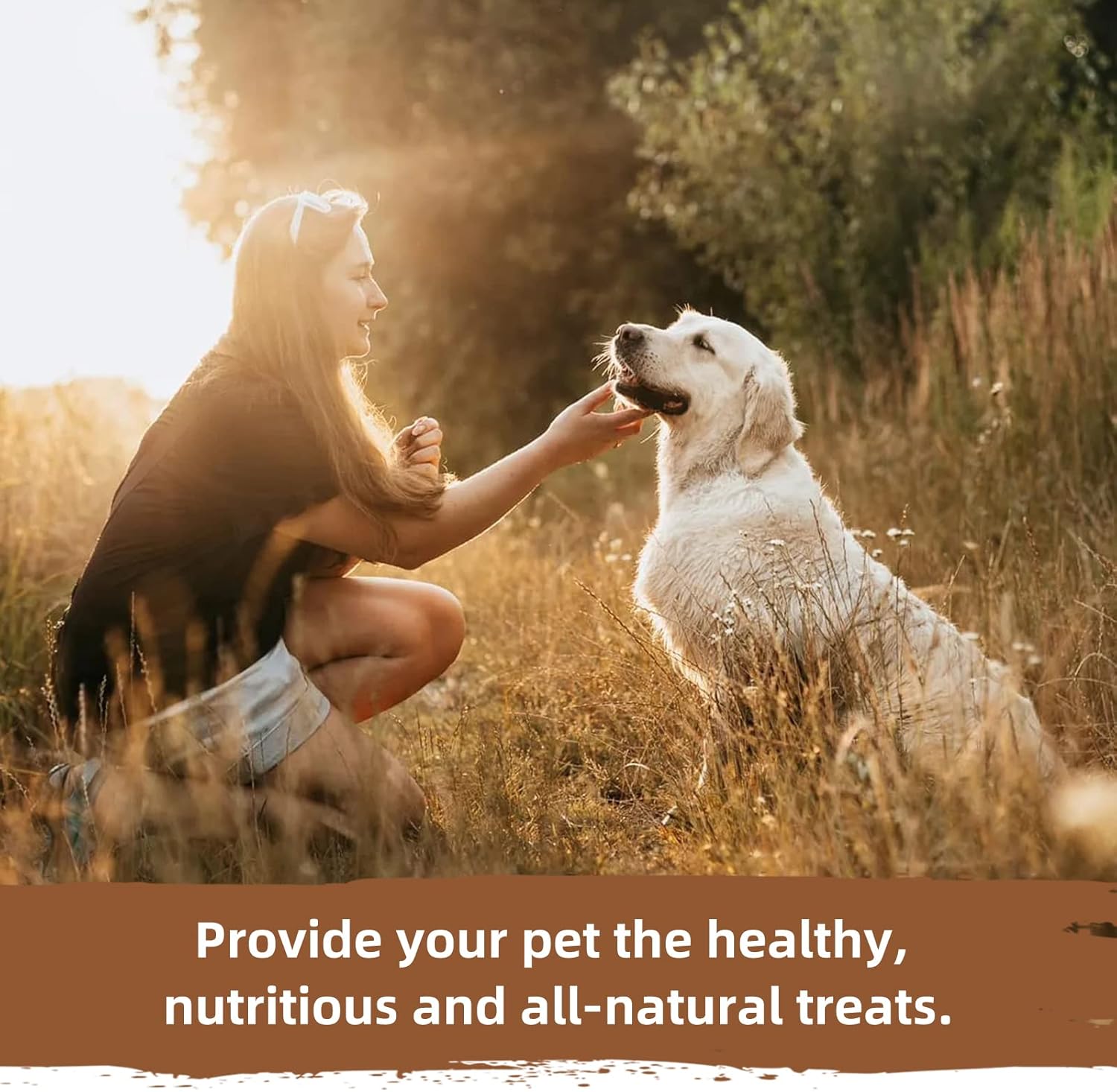 Jungle Calling Golosinas para perros, palitos de cuero crudo envueltos en pollo para perros, deliciosas y nutritivas golosinas de recompensa de