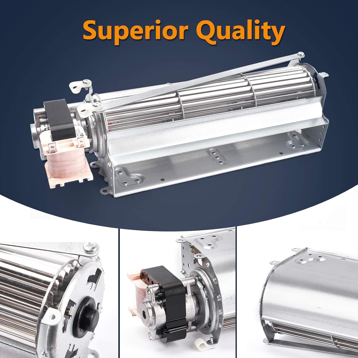 Criditpid FBK-100, FBK-200, FBK-250, BLOT – Ventilador de repuesto para Lennox, Superior, Monessen, Majestic, Astria, Vermont Castings, Martin