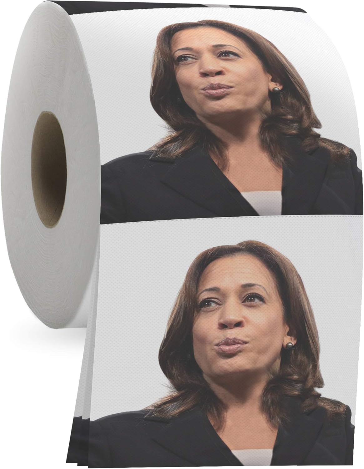 Political Leaders – Juego de rollos de papel higiénico de 3 capas con Biden, Kamala, Obama y Alexandria Ocasio-Cortez, 200 hojas por rollo,