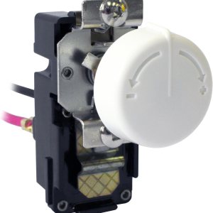 King Kit eléctrico de termostato integrado de doble poste TKIT-2BW, color blanco King Kit eléctrico de termostato integrado de doble poste TKIT-2BW, color blanco