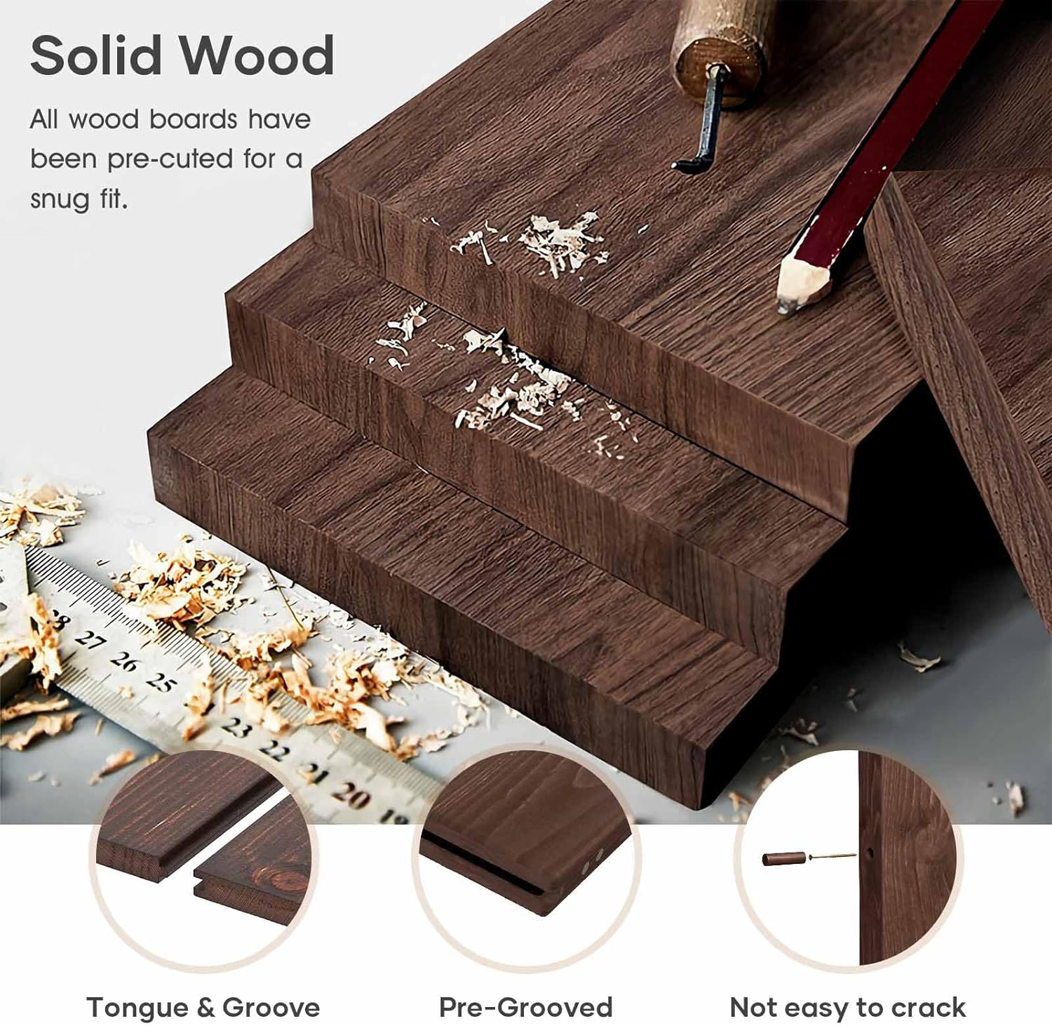 Losa de puerta corrediza de madera de granero de 48 x 84 pulgadas (puerta doble de 24 x 84 pulgadas) con kit de herramientas y mango de 8 pies,
