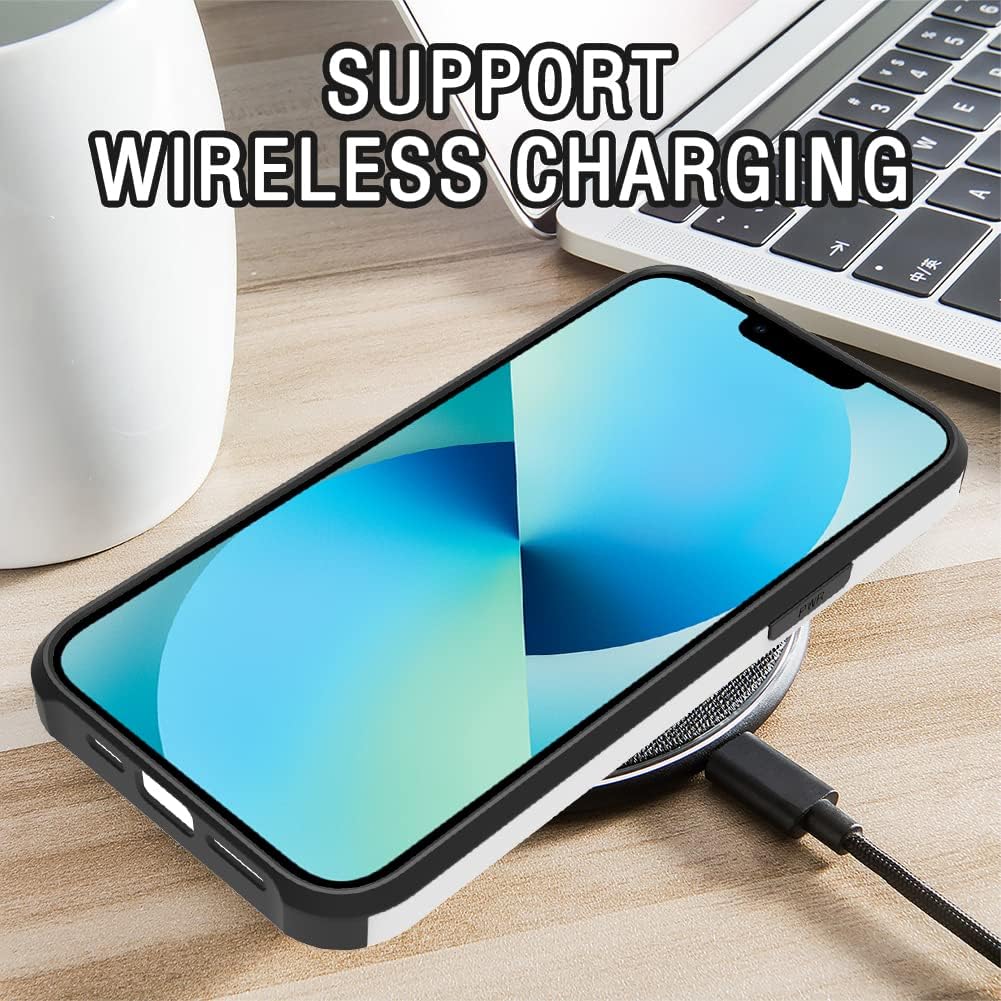 ZIYE Funda para iPhone 13 Mini con tarjetero, para iPhone 13 Mini, funda tipo cartera antiarañazos, doble capa, bolsillo oculto, a prueba de golpes,