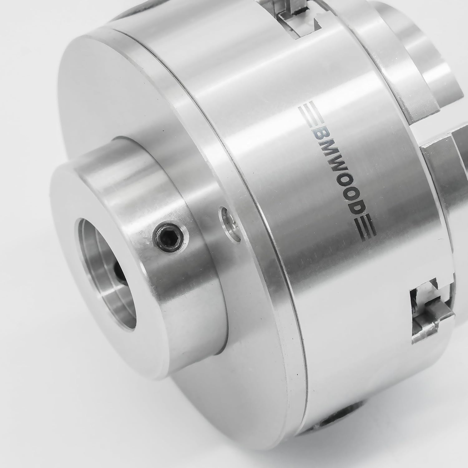 NCK-3.75ZN Portabrocas de torneado de madera de 3-34 pulgadas con rosca directa de 1 “x 8 TPI, tornillos de bloqueo para torneado inverso,