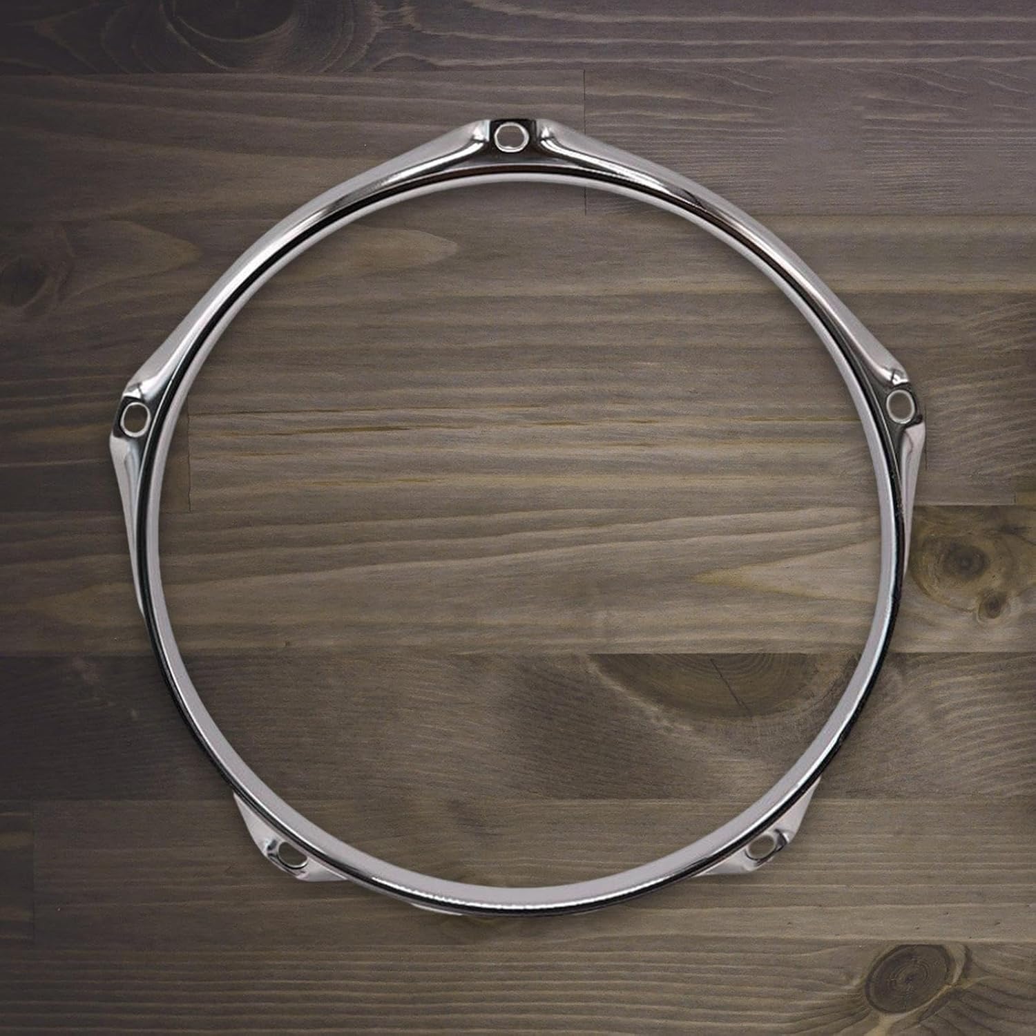 Borde de tambor de 5 agujeros, accesorio musical de aro de 5 agujeros, instrumento de percusión resistente, batería de tambor, aro de bombo para