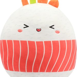 Mushymallow Almohada de peluche de sushi de 12 pulgadas, adorable almohada suave para abrazar, peluche de comida, animal de peluche, regalo de Mushymallow Almohada de peluche de sushi de 12 pulgadas, adorable almohada suave para abrazar, peluche de comida, animal de peluche, regalo de