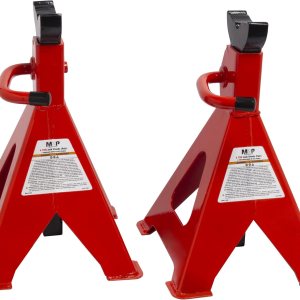 Myers Extreme Performance – Par de soportes para gatos de 6 toneladas, ajustables y autobloqueantes Myers Extreme Performance – Par de soportes para gatos de 6 toneladas, ajustables y autobloqueantes