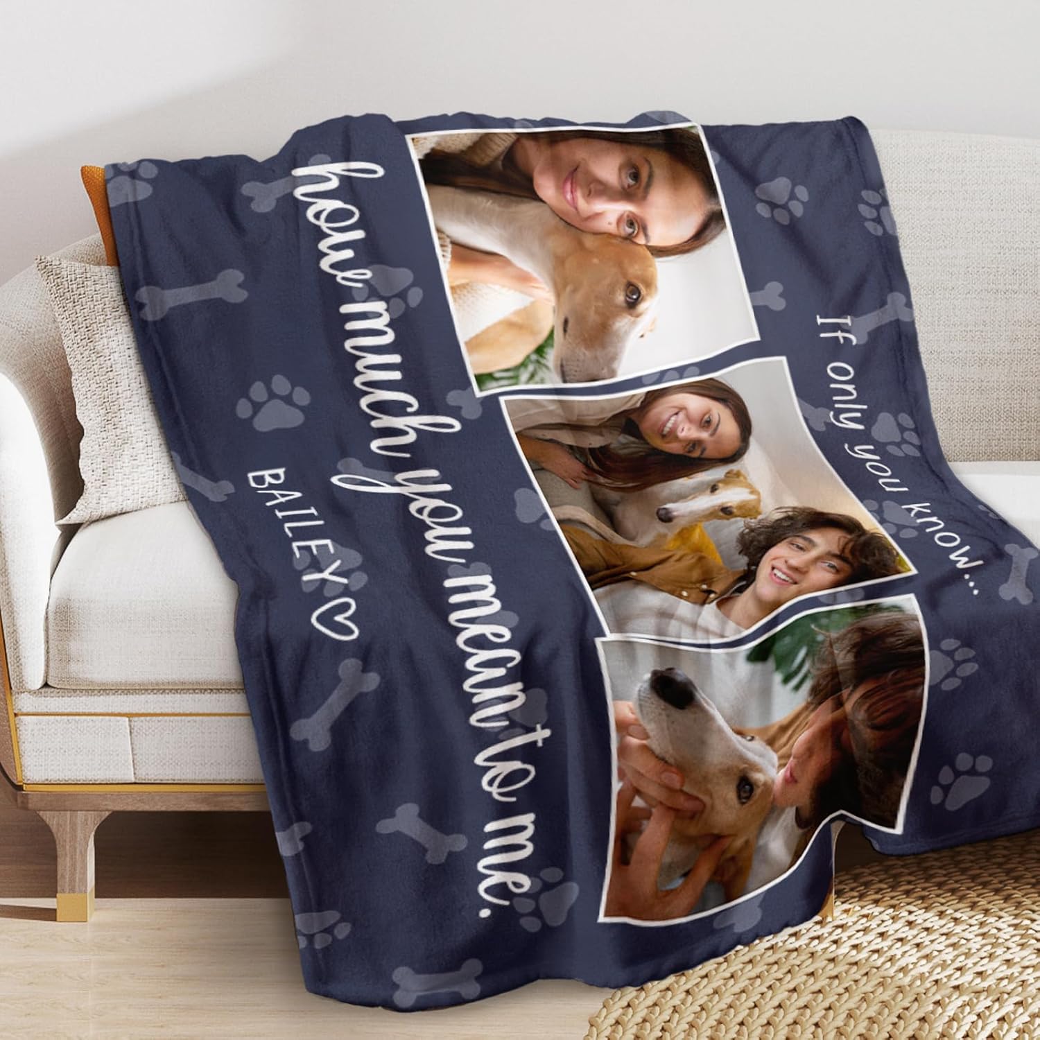 Manta personalizada con imagen, manta personalizada con fotos para adultos, niños, familia, mejores amigos en cumpleaños, Navidad, boda, fotos