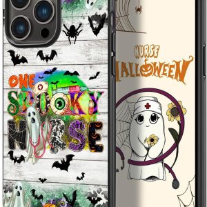 Spooky Nurse Western Halloween Ghost Nurse Halloween Vibes Funda para teléfono compatible con iPhone 15 14 13 12 11 Pro Max Samsung Galaxy S23 S22 Spooky Nurse Western Halloween Ghost Nurse Halloween Vibes Funda para teléfono compatible con iPhone 15 14 13 12 11 Pro Max Samsung Galaxy S23 S22