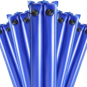 LanPool Bolsas de agua para piscina de doble cámara de 8.5 pies, tubos de agua resistentes  Pesos de cubierta de piscina para cubierta de piscina LanPool Bolsas de agua para piscina de doble cámara de 8.5 pies, tubos de agua resistentes  Pesos de cubierta de piscina para cubierta de piscina