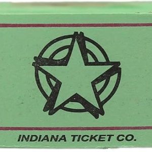 INDIANA TICKET CO. Boletos Green Star Roll, 2000 por rollo, rollo individual, entradas 1×2 para admisión, eventos, recaudación de fondos y premios INDIANA TICKET CO. Boletos Green Star Roll, 2000 por rollo, rollo individual, entradas 1×2 para admisión, eventos, recaudación de fondos y premios