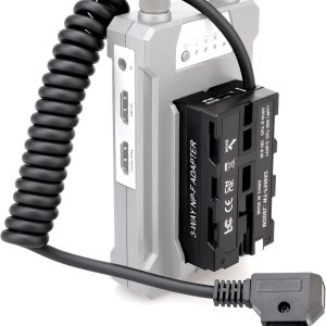 D-Tap Ptap a doble cara NP-F550970570770 Adaptador de corriente de batería ficticia para fuente de alimentación fija y síncrona para monitor y D-Tap Ptap a doble cara NP-F550970570770 Adaptador de corriente de batería ficticia para fuente de alimentación fija y síncrona para monitor y