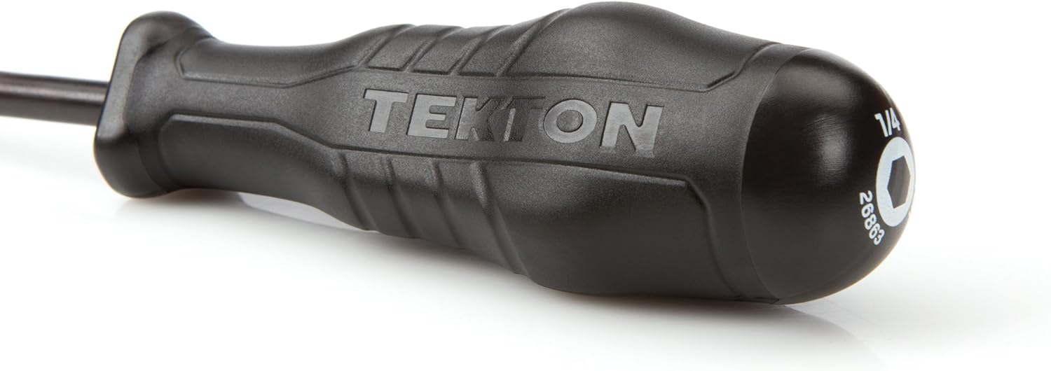 TEKTON Destornillador de tuerca de hoja de óxido negro de alto par de torsión de 14 pulgadas  26863