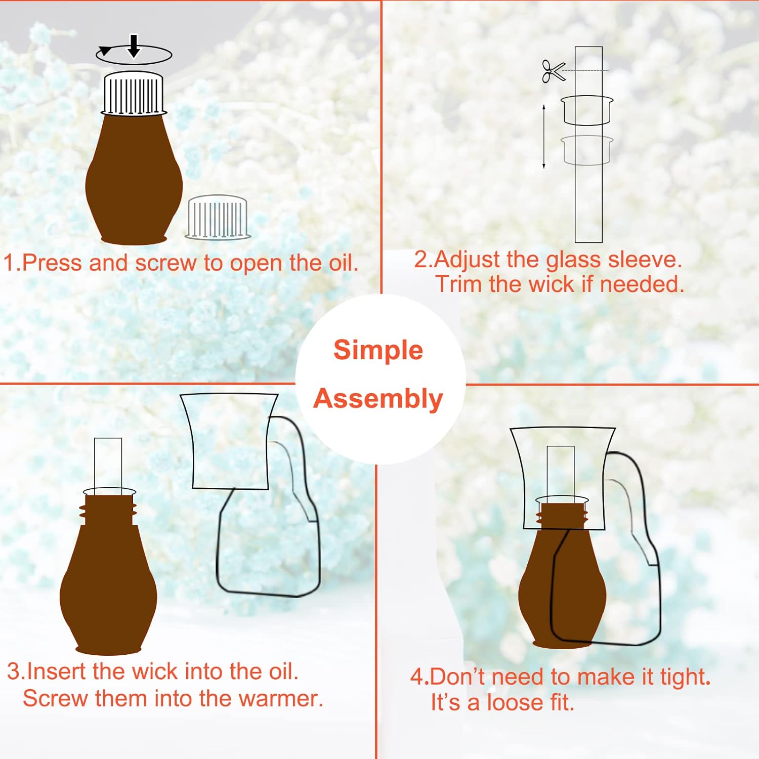 Difusor de aceite esencial enchufable para cocina con aceite (canela de otoño, 1 onza líquida), enchufe de pared natural, ambientador fuerte aroma