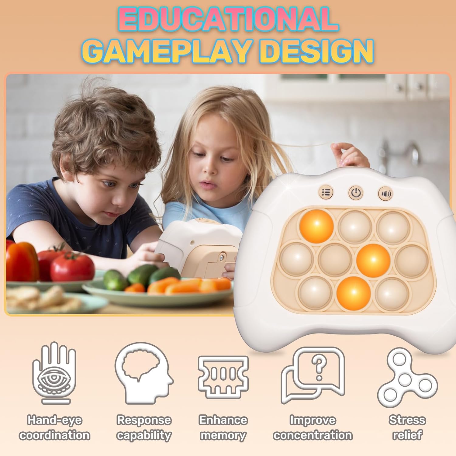 Juguetes para ansiedad para niños de 8 a 12 años, divertido juego de pop pro it, juguete de mano para ansiedad de 5 a 7 años, juguetes sensoriales