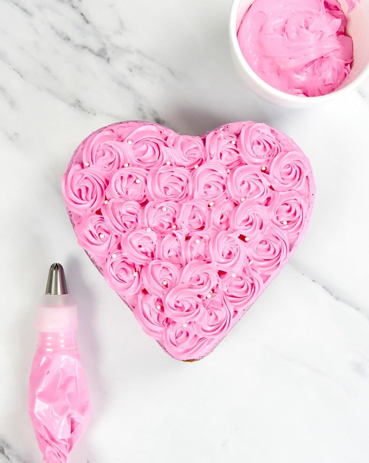 USA Pan Global Bakeware – Molde para pastel de corazón