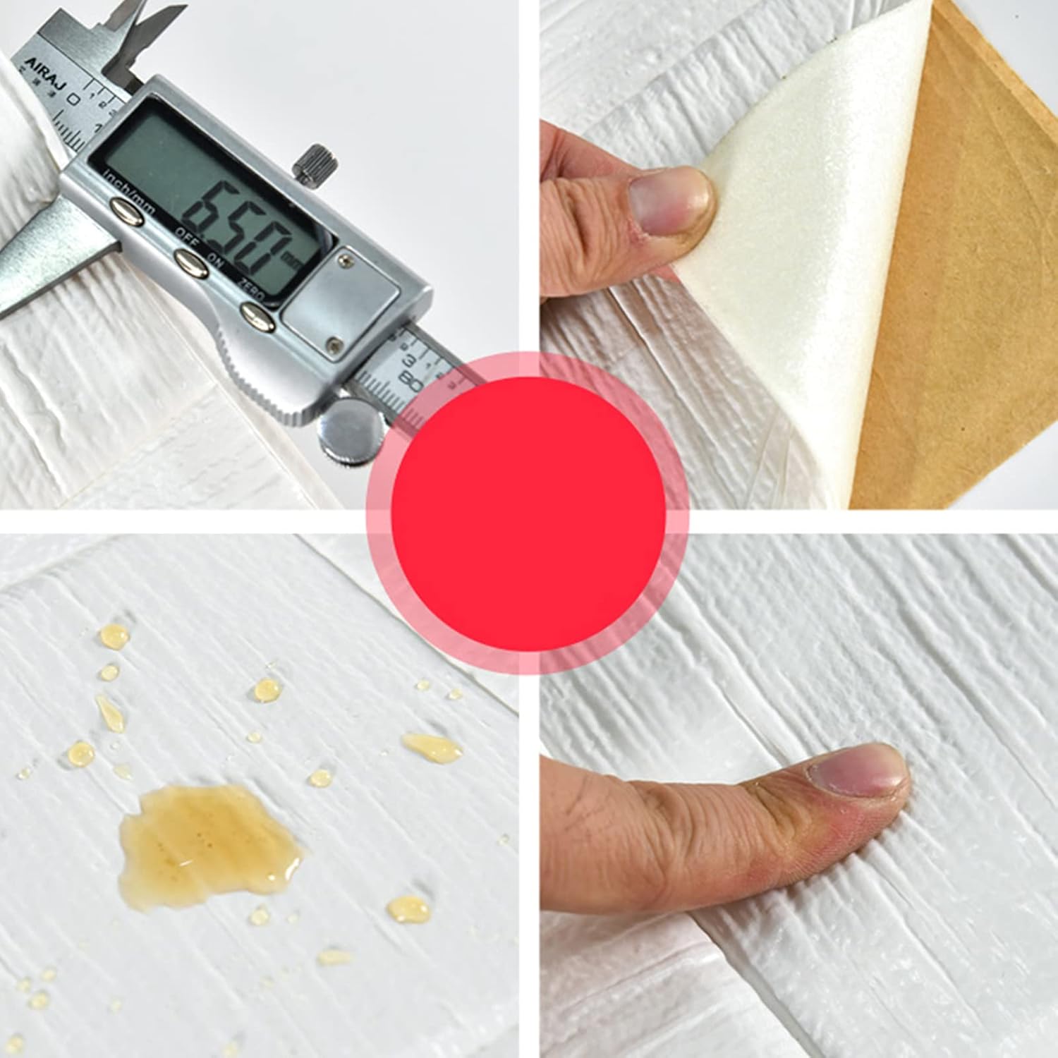Papel tapiz 3D autoadhesivo, extraíble, de espuma de polietileno, pintable, paneles de pared 3D para dormitorio, sala de estar, TV, pared y