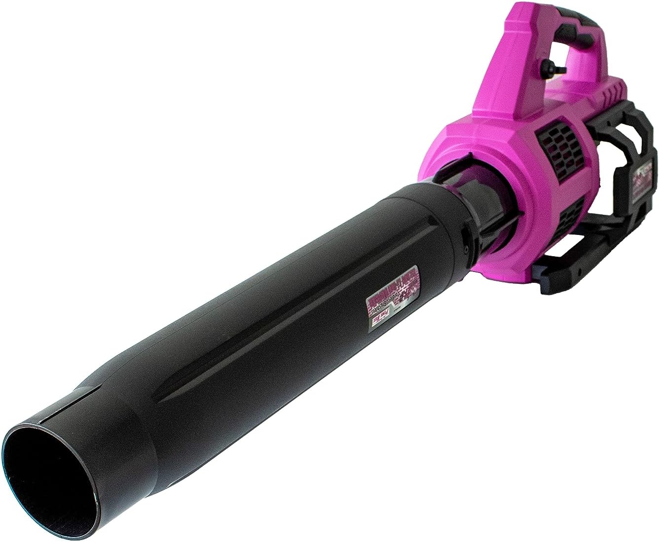 Soplador inalámbrico sin escobillas de iones de litio de 40 voltios con modo de velocidad turbo (solo herramienta, baterías no incluidas), color rosa