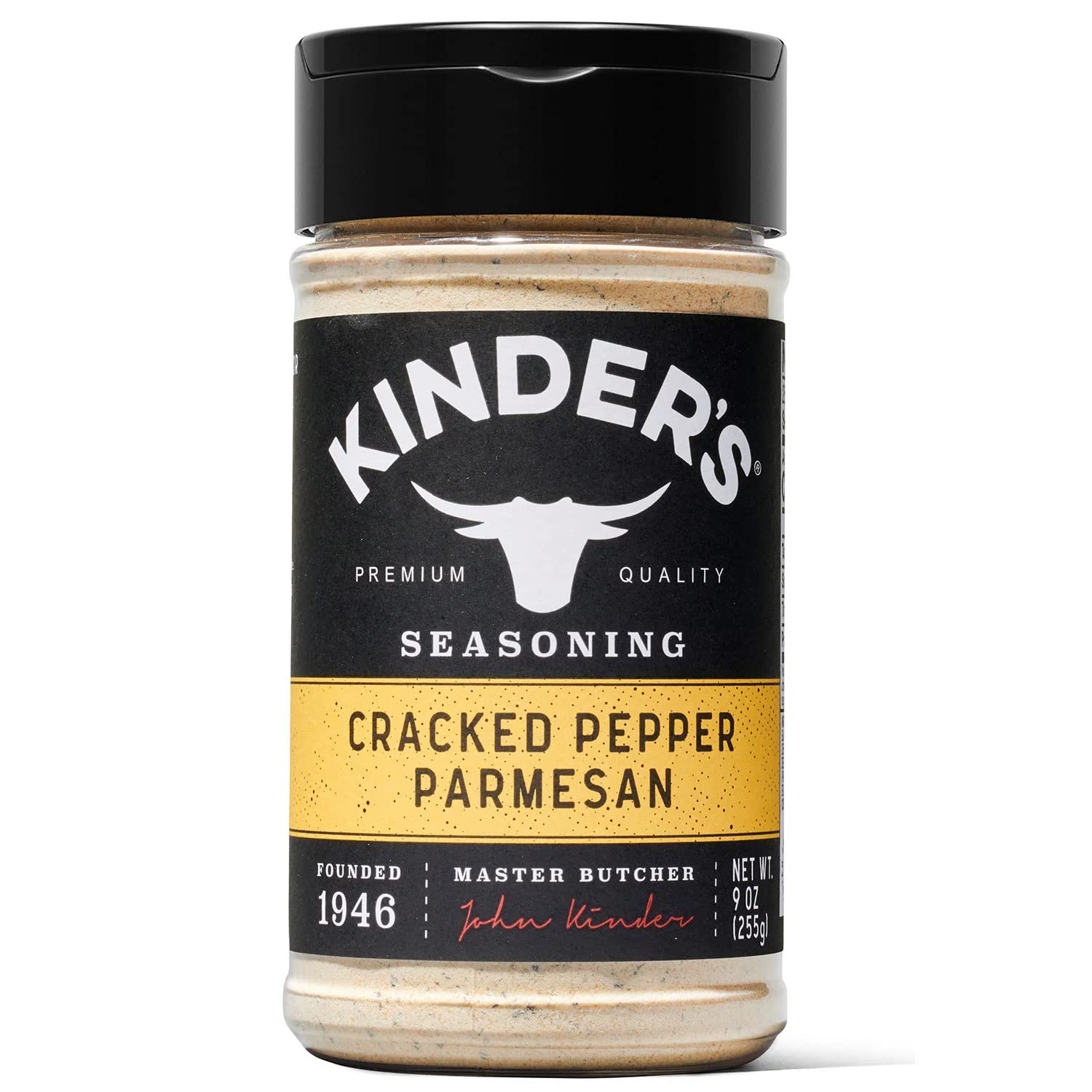 KINDER’S Condimento de parmesano y pimienta agrietada (9 onzas)